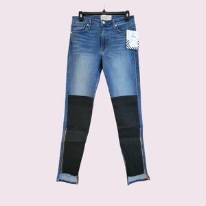 Free people zip jeans